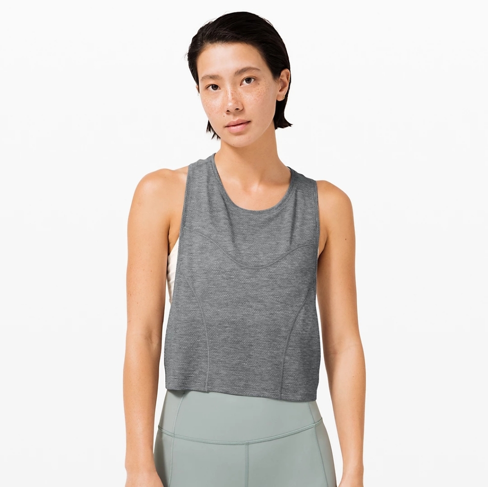 Lululemon Gray Stronger as One Muscle TankNWT